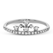ZR2010 Right Hand Ring in 14k Gold with Diamonds