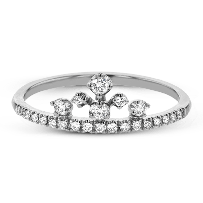 ZR2010 Right Hand Ring in 14k Gold with Diamonds