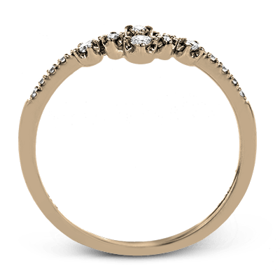 ZR2010 Right Hand Ring in 14k Gold with Diamonds