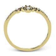 ZR2010 Right Hand Ring in 14k Gold with Diamonds