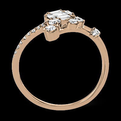ZR2014 Right Hand Ring in 14k Gold with Diamonds