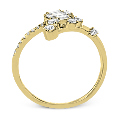 ZR2014 Right Hand Ring in 14k Gold with Diamonds