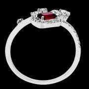 ZR2017 Color Ring in 14k Gold with Diamonds