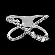 ZR2020 Right Hand Ring in 14k Gold with Diamonds