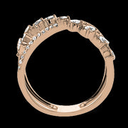 ZR2020 Right Hand Ring in 14k Gold with Diamonds