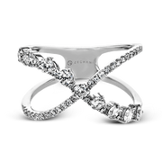 ZR2020 Right Hand Ring in 14k Gold with Diamonds
