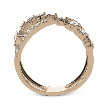 ZR2020 Right Hand Ring in 14k Gold with Diamonds