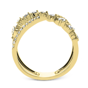 ZR2020 Right Hand Ring in 14k Gold with Diamonds