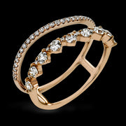 ZR20 Anniversary Ring in 14k Gold with Diamonds