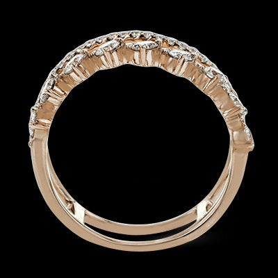 ZR2021 Right Hand Ring in 14k Gold with Diamonds