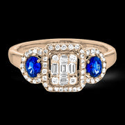 ZR2024 Right Hand Ring in 14k Gold with Diamonds