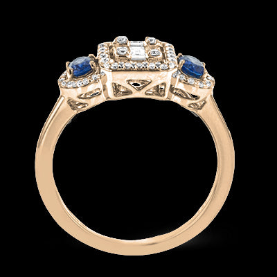 ZR2024 Right Hand Ring in 14k Gold with Diamonds