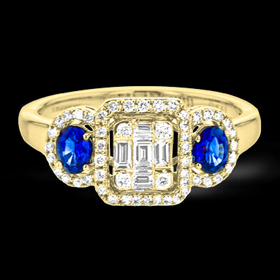 ZR2024 Right Hand Ring in 14k Gold with Diamonds