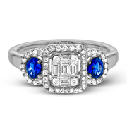 ZR2024 Right Hand Ring in 14k Gold with Diamonds