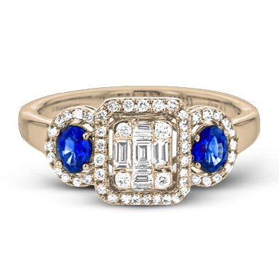 ZR2024 Right Hand Ring in 14k Gold with Diamonds