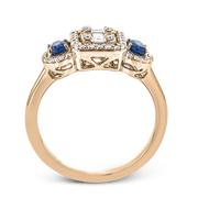 ZR2024 Right Hand Ring in 14k Gold with Diamonds