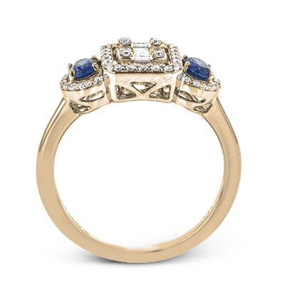 ZR2024 Right Hand Ring in 14k Gold with Diamonds