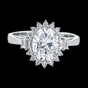 ZR2038 Engagement Ring in 14k Gold with Diamonds