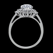 ZR2038 Engagement Ring in 14k Gold with Diamonds