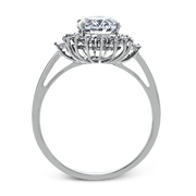 ZR2038 Engagement Ring in 14k Gold with Diamonds