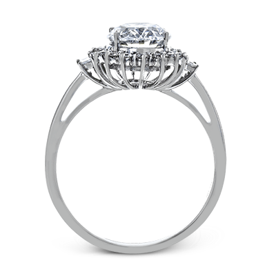 ZR2038 Engagement Ring in 14k Gold with Diamonds