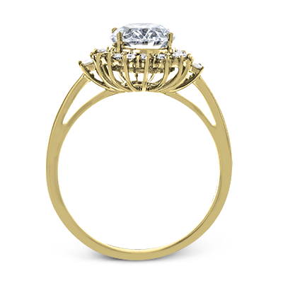 ZR2038 Engagement Ring in 14k Gold with Diamonds