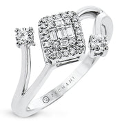 ZR2050 Right Hand Ring in 14k Gold with Diamonds