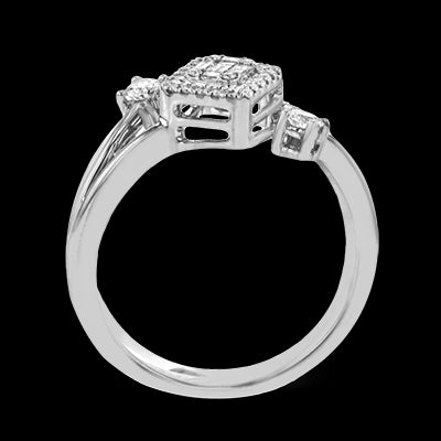 ZR2050 Right Hand Ring in 14k Gold with Diamonds