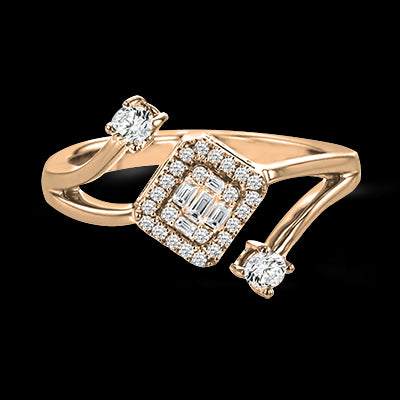 ZR2050 Right Hand Ring in 14k Gold with Diamonds