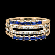 ZR2051 Right Hand Ring in 14k Gold with Diamonds