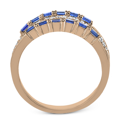 ZR2051 Right Hand Ring in 14k Gold with Diamonds