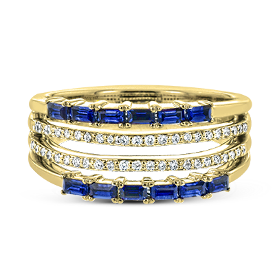 ZR2051 Right Hand Ring in 14k Gold with Diamonds