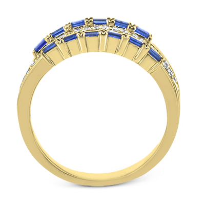 ZR2051 Right Hand Ring in 14k Gold with Diamonds