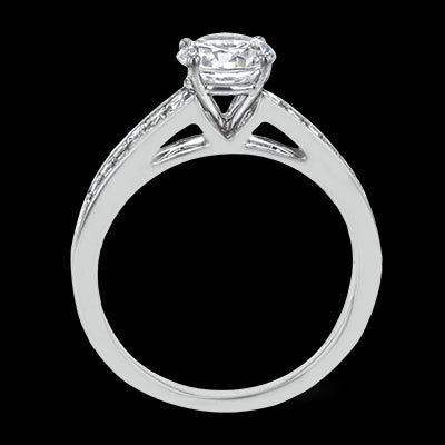 ZR2092 Engagement Ring in 14k Gold