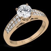 ZR2092 Engagement Ring in 14k Gold
