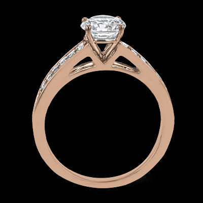 ZR2092 Engagement Ring in 14k Gold
