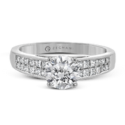 ZR2092 Engagement Ring in 14k Gold
