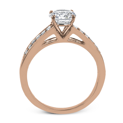 ZR2092 Engagement Ring in 14k Gold