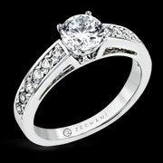 ZR2093 Engagement Ring in 14k Gold with Diamonds