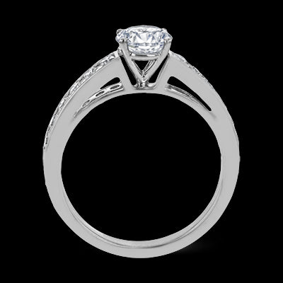 ZR2093 Engagement Ring in 14k Gold with Diamonds