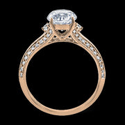 ZR2095 Engagement Ring in 14k Gold with Diamonds