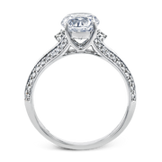 ZR2095 Engagement Ring in 14k Gold with Diamonds
