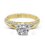 ZR2095 Engagement Ring in 14k Gold with Diamonds
