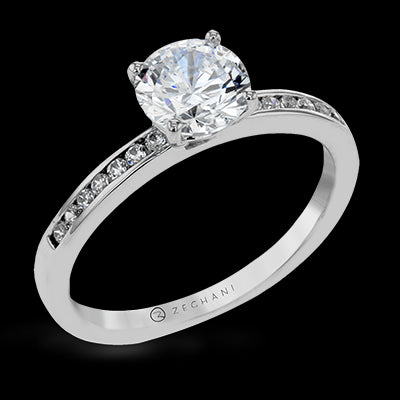 ZR20CHER Wedding Set in 14k Gold with Diamonds