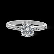 ZR20CHER Wedding Set in 14k Gold with Diamonds