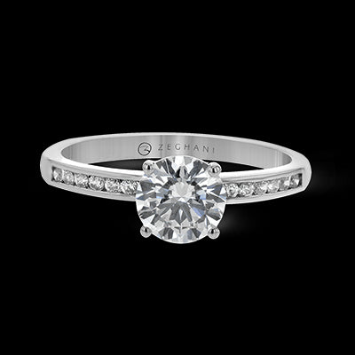 ZR20CHER Wedding Set in 14k Gold with Diamonds