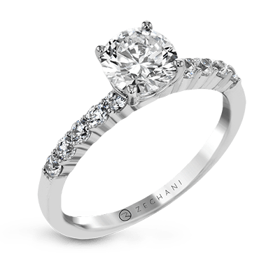 ZR20PRER Wedding Set in 14k Gold with Diamonds