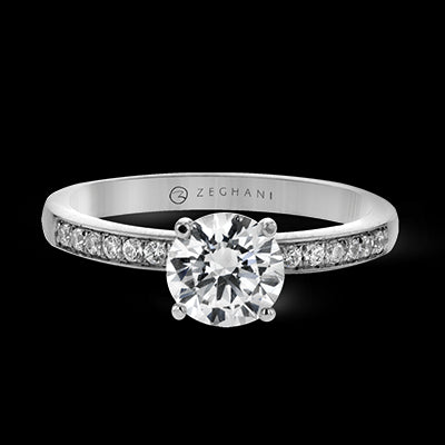 ZR20PVER Wedding Set in 14k Gold with Diamonds