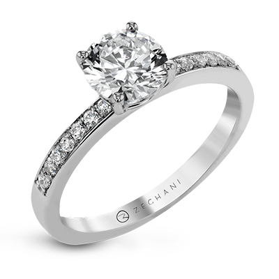 ZR20PVER Wedding Set in 14k Gold with Diamonds