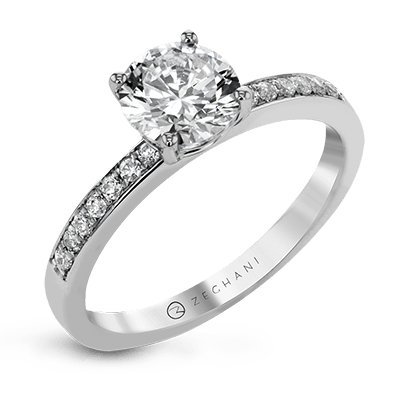 ZR20PVER Wedding Set in 14k Gold with Diamonds